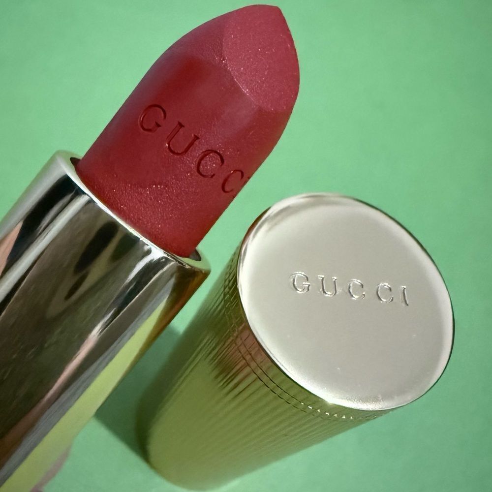 GUCCI ROUGE À LÈVRES MAT LIPSTICK – JANET RUST 505 - Picture 7 of 17